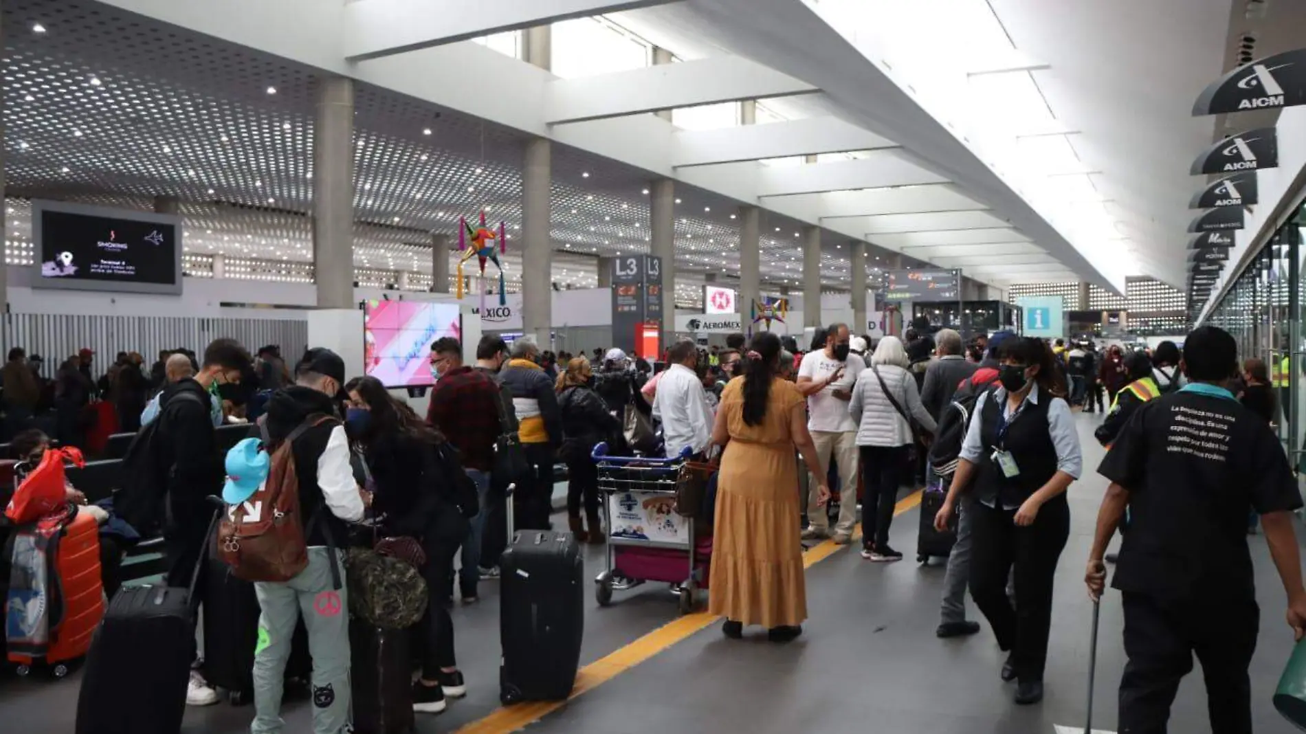 Contagios Covid en Aeromexico